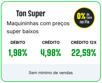 Ton Maquininhas de Cartão