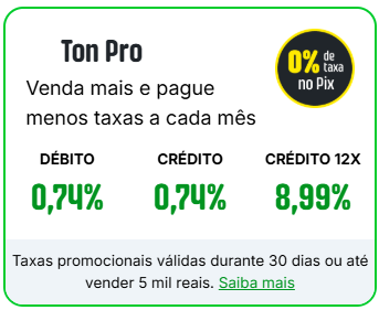 Ton Maquininhas de Cartão
