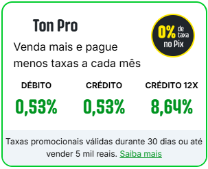 Ton Maquininhas de Cartão